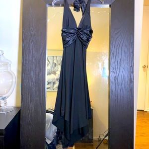 Alynpaige black halter dress size small